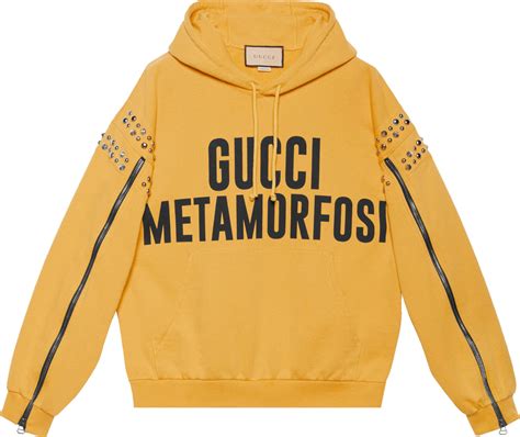 yellow gucci hoodie|original Gucci hoodie.